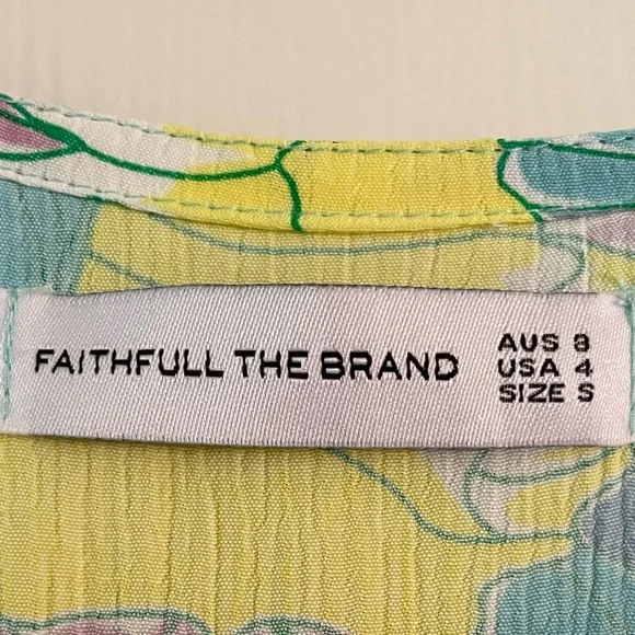 FAITHFULL Rafa Midi Dress Lera Floral
Print New Size 4 - Picture 7 of 8